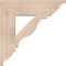 Ekena Millwork Funston Traditional Smooth Bracket, Douglas Fir, 5 1/2"W x 24"D x 24"H BKT06X24X24FST01SDF - alternate 4